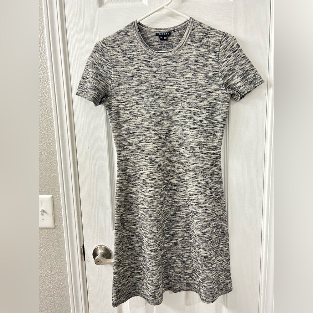 Theory Wool Sweater Dress - Picture 2 of 8